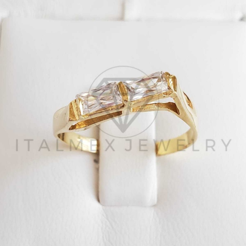 18K Gold Filled Handmade Women Curve Fashion Ring